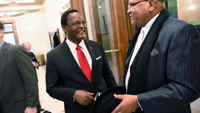 Lazarus Chakwera in USA to beg for Money and consult with trusted aides who know nothing about Malawi