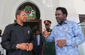 Comrade Robert Mugabe Resorts to God to Grow Tourism, Prophet TB Joshua