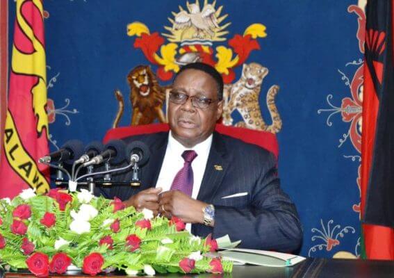 Malawi President Mutharika Forecasts Economic and Governance Stability in 2017