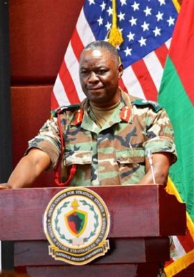 Embattled former Malawi army Commander Maulana shun inauguration of his successor
