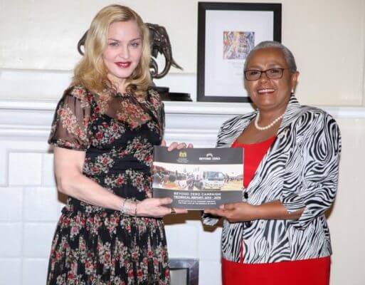 Malawi ‘Goodwill Ambassador for Child Welfare’ Madonna raises Millions, slams Trump