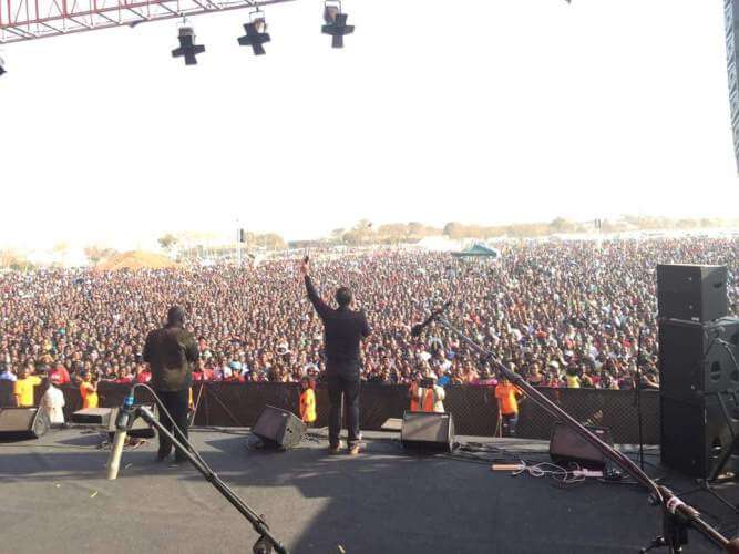 Evangelist Andrew Palau Preaches To Multitudes At Love Malawi Festival 