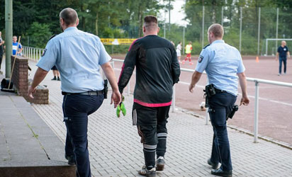 German Police arrest goalkeeper for conceding 43 goals in one match