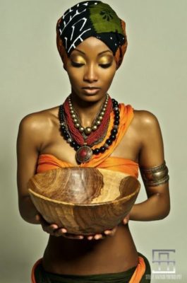 African Woman but Not Religious