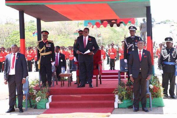Malawi President Mutharika Led Malawians On Remembrance Day
