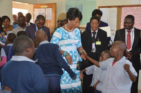Madame Gertrude Mutharika Champions Support for Malawian Children Welfare