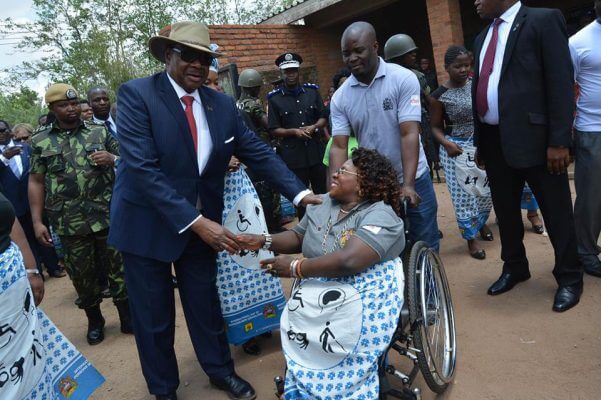 Malawi President Mutharika gets Personal, urges Malawians to respect rights of persons with disabilities