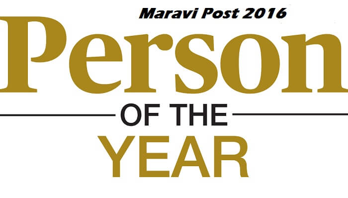 Maravi Post to Reveal Person of the Year on December 31st 2016