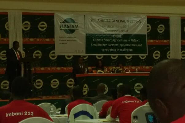 Climate Smart Agriculture key to poverty reduction in Malawi- NASFAM