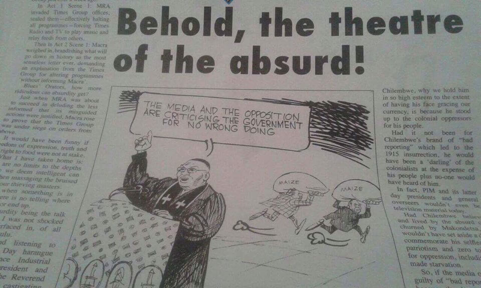 Talking Blues: Behold, the theatre of the absurd!