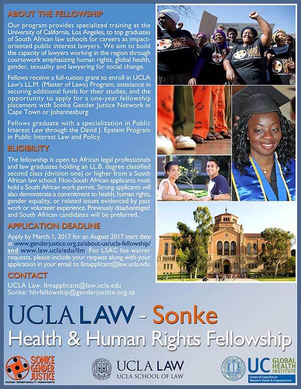 Fully Funded Post Graduate Law Scholarship to study at UCLA in the USA – Applications Window Extended