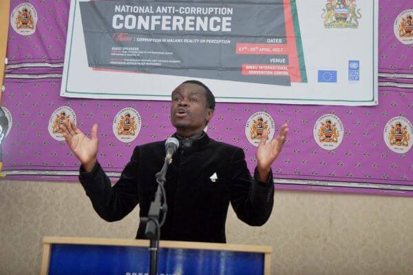 Malawi tumbles on corruption index; ranks 122 in the world
