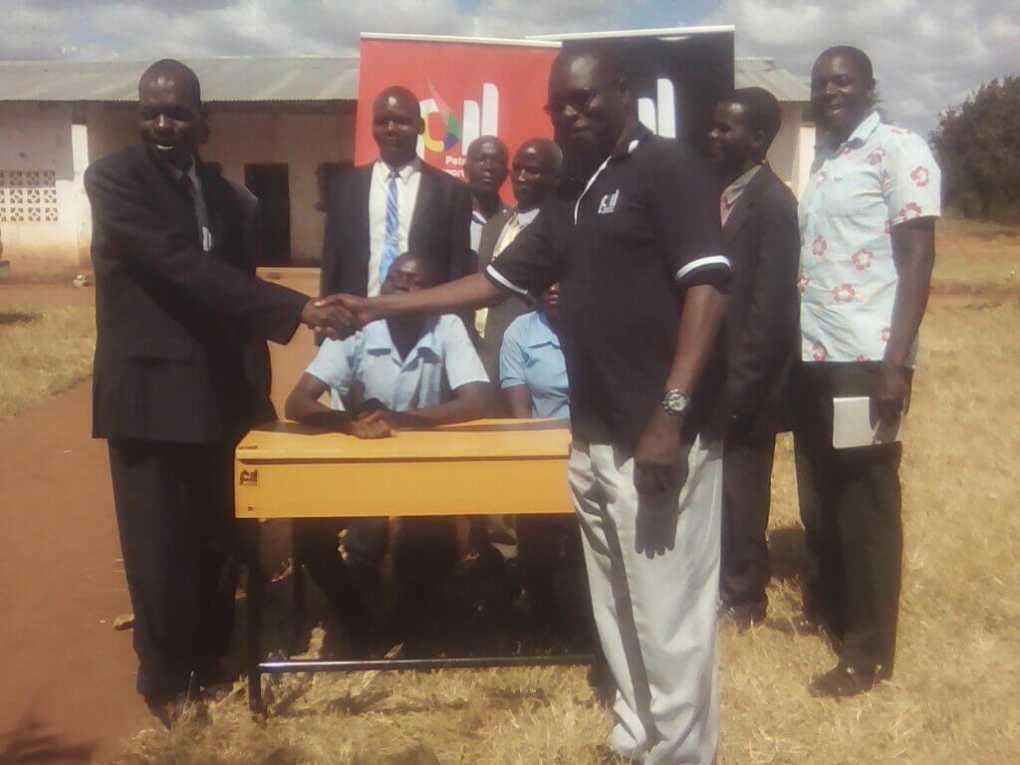 Petroleum Importers Limited rescues Dowa’s Kabwinja School from 20 years sitting on floor with desks