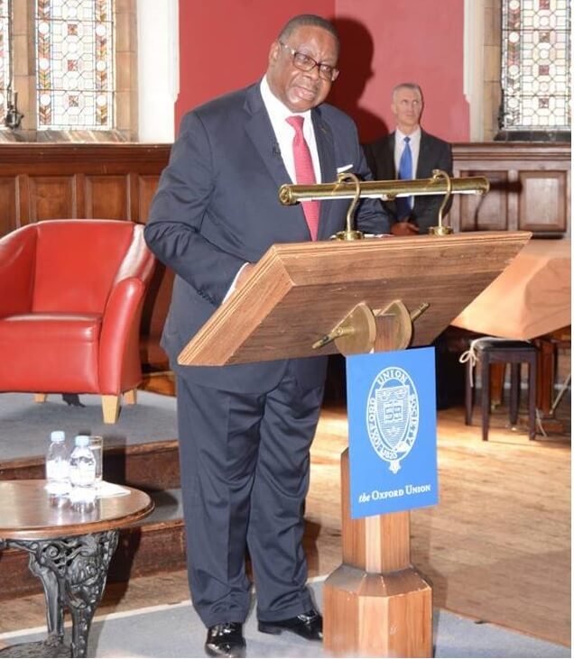 Malawi President Peter Mutharika Speech at Oxford Union – Full Transcript