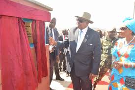 Mutharika officially launches Mzimba Water Project