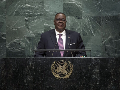 Secretary-General’s meeting with H.E. Mr. Arthur Peter Mutharika, President of the Republic of Malawi