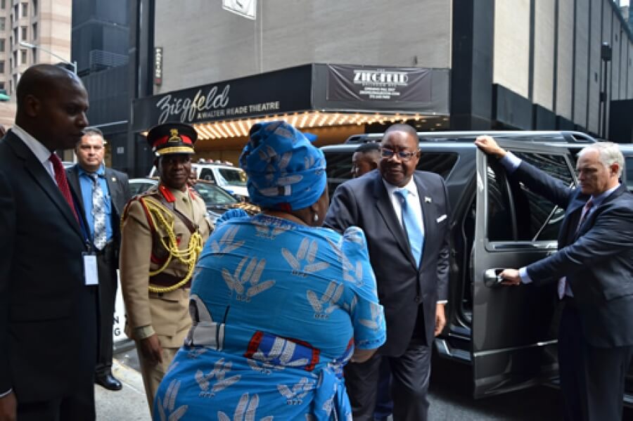Mutharika woos US investors