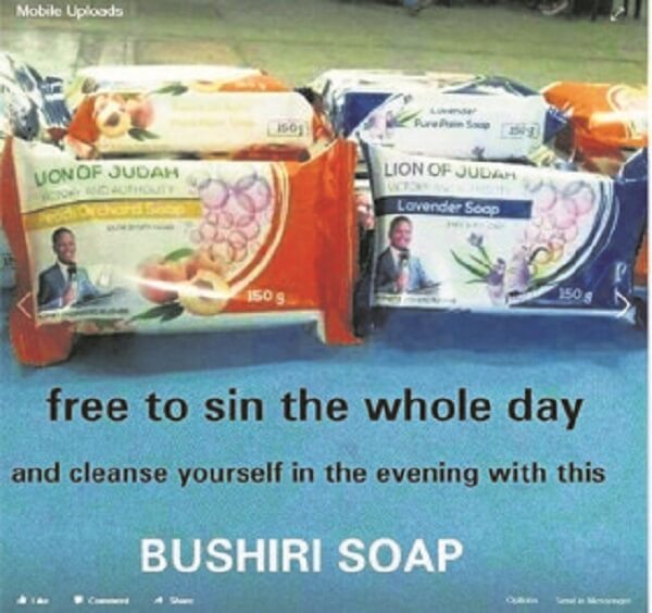 Prophet Bushiri rejects circulating fake soap products: ‘That’s not mine’
