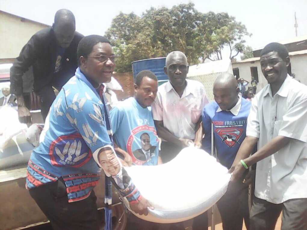 DPP’s parliamentary candidate Ngwenya bails out disability group with food items