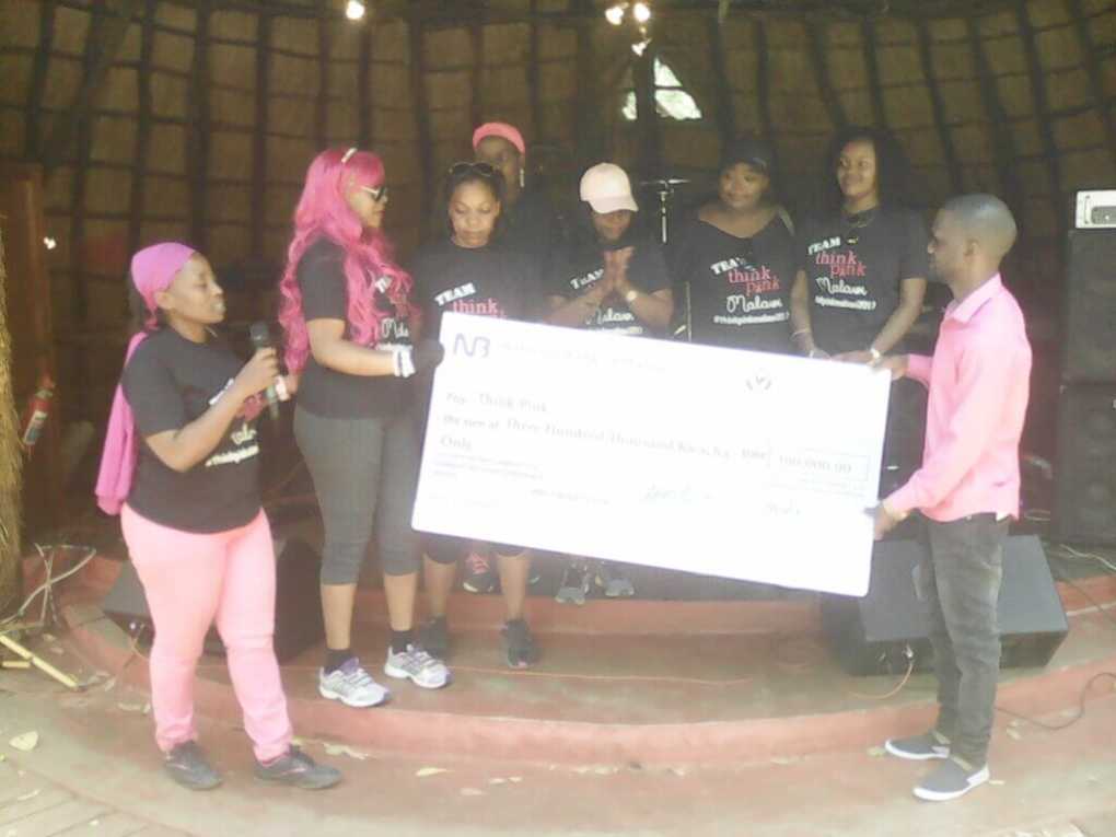 Cockpit entertainment donates MK300,000 towards Think Pink Malawi breast cancer awareness