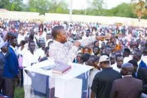 Prophet Bushiri rallies South Sudanese together: prays for their peace, unity