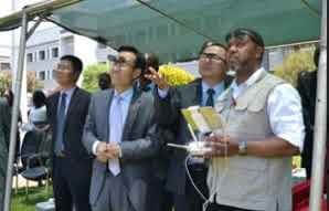 Malawi VP Chilima hails China for donating drones for disaster management