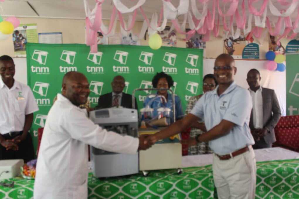 TNM Mpamba pumps K6m into St John’s Hospital in Mzuzu
