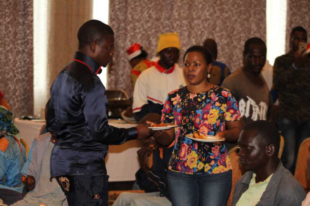Prophet Bushiri gives early Christmas treat to street kids, widows, the homeless and disabled in Malawi: Feeds them at 5-star hotel, get MK50 000 each