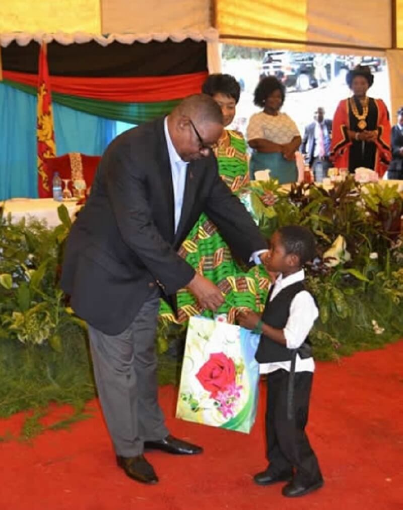 Mutharika’s treat Zomba children to a Christmas party