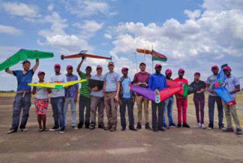 Virginia Tech engineers team with Malawi university to set drone records