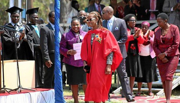 University of Zimbabwe releases Grace Mugabe’s PhD thesis