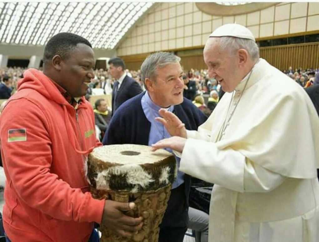 Malawi’s Alleluya Band meet Pope Francis in Rome