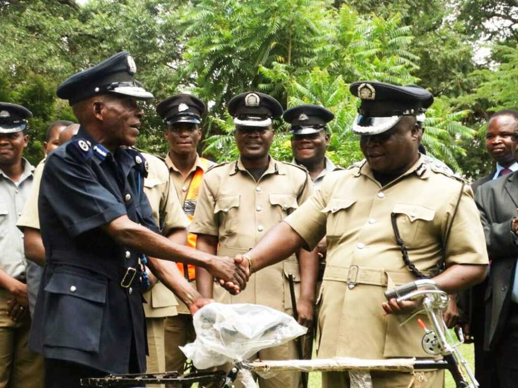 Central region rural police units get bicycles boost