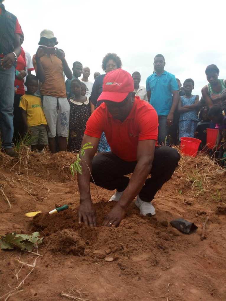 Puma and BPC plant 6000 trees at Mudi catchment area and Soche hill