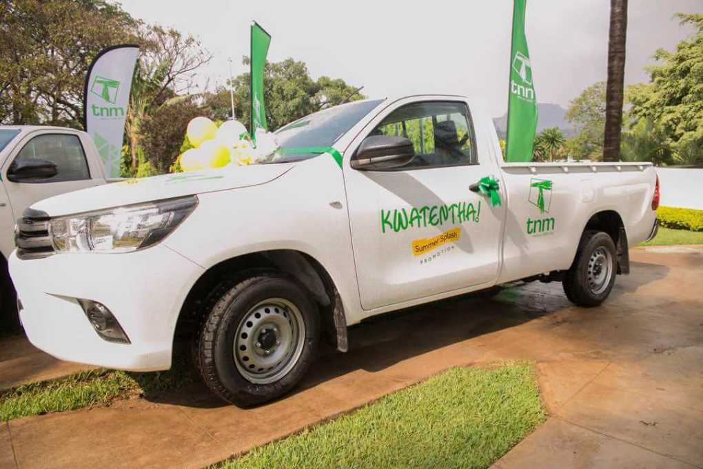 TNM: Second K19.8m Toyota Hilux up for grabs