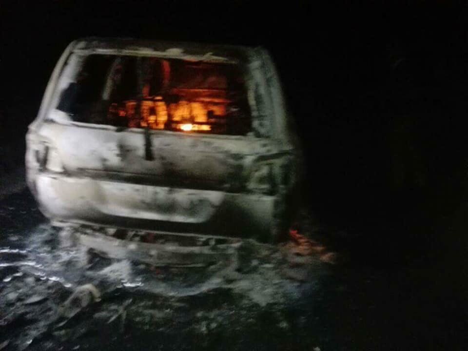 Former Malawi leader Joyce Banda’s vehicle gutted down by fire