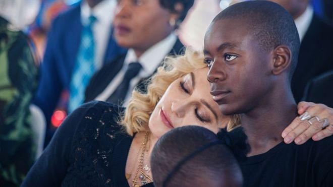 Pop Star Madonna says David Banda is Malawi’s future President