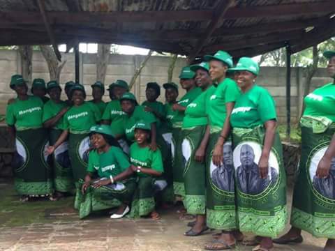 Manganya unveils new cloth for the yet to be launched party