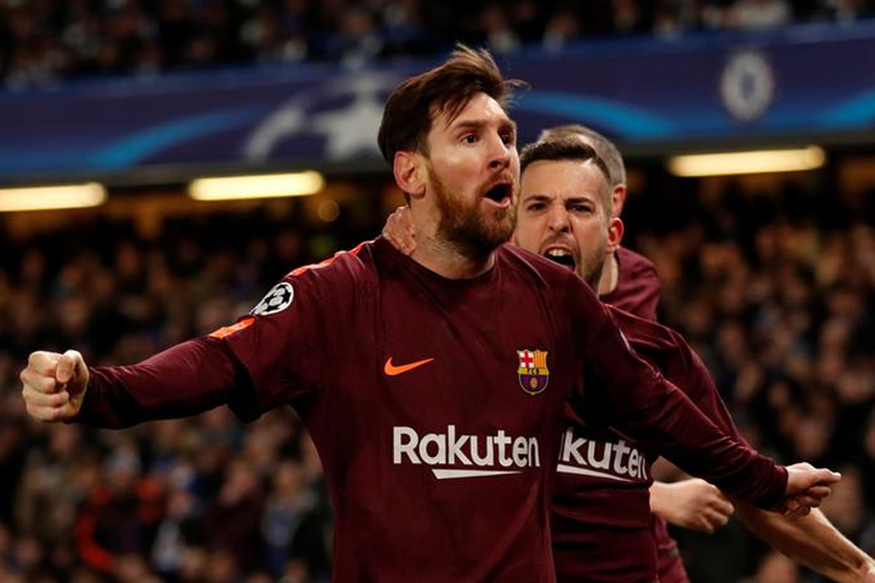 Champions League: Messi Strikes as Barcelona Earn Draw Against Chelsea