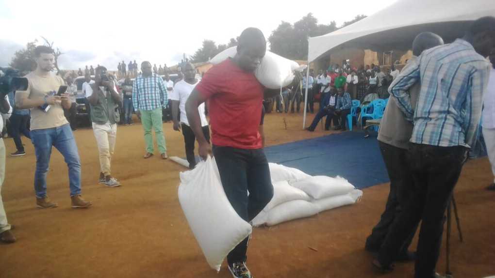 Prophet Bushiri in Malawi to cheer disaster survivors; feeds Thousands at Mtsiliza,,next is Salima