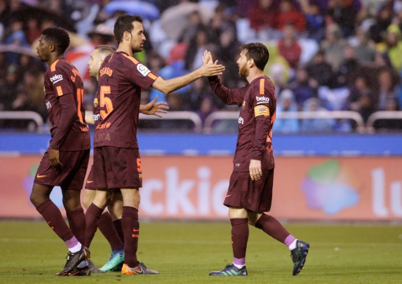 Barcelona clinches another La Liga title behind Lionel Messi’s hat trick