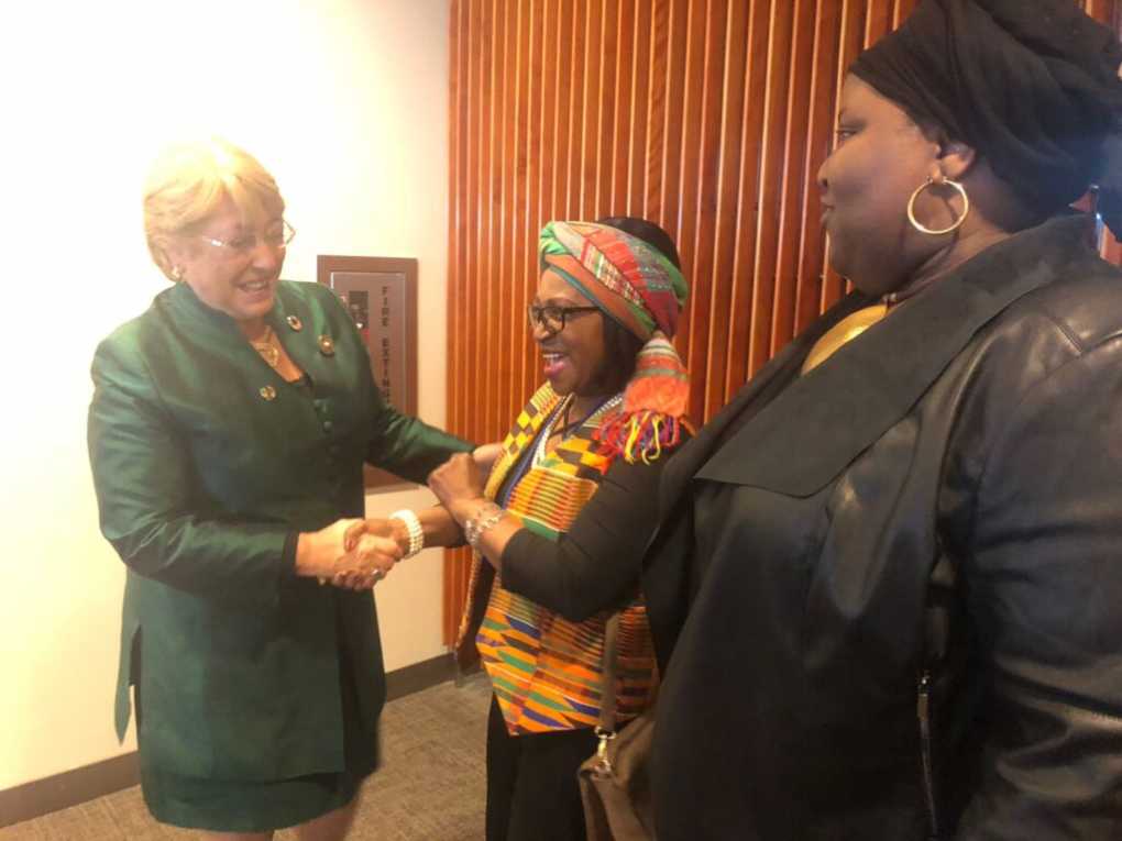 Chile President Michelle Bachelet delivers 14th Rafael M. Salas Memorial Lecture