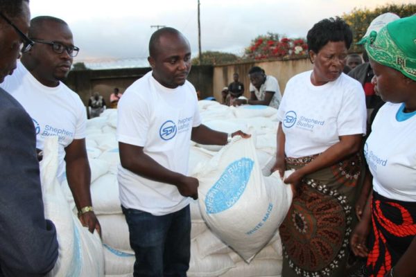 Prophet Bushiri extends feeding hands to four orphanages in Mzuzu