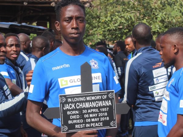 Last smile for Malawi soccer legend Jack Chamangwana as he laid to rest