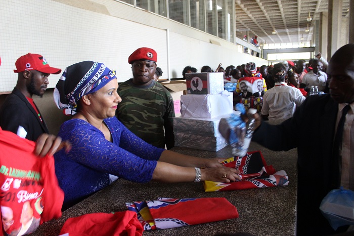 Madam Abida Mia in action as media pool salivates for MCP party materials: MCP convention