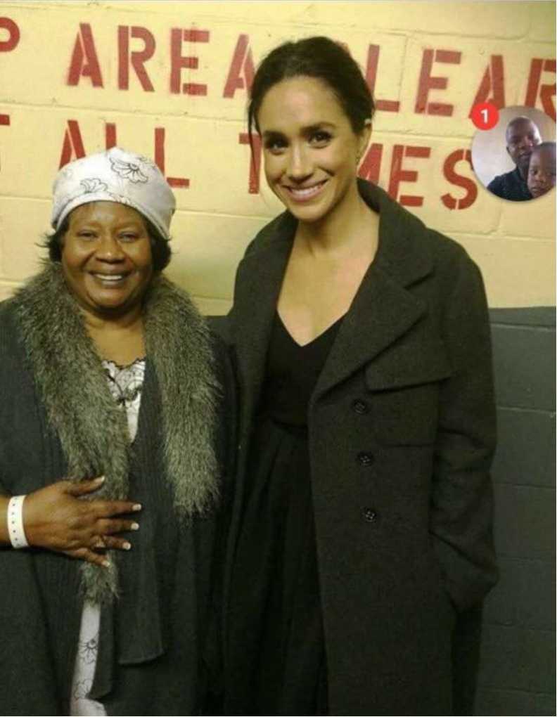 Joyce Banda and Megan Markle