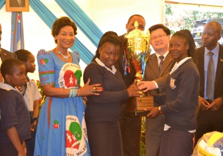 First Lady Gertrude Mutharika says Hygiene is godliness