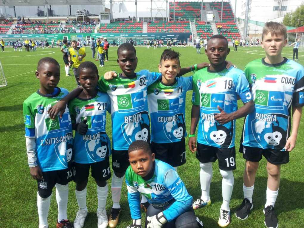 Play Football Malawi Academy’s star Peter Paulo shines in Russia