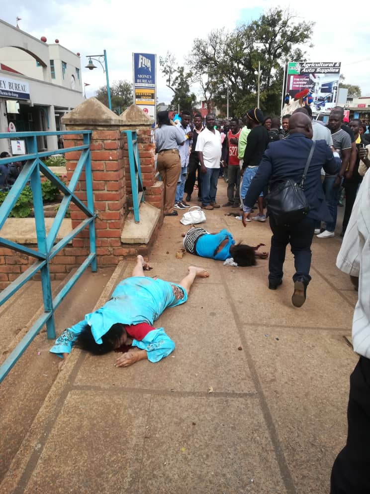 Tragedy; A lorry kills four people in Lilongwe…..driver detained