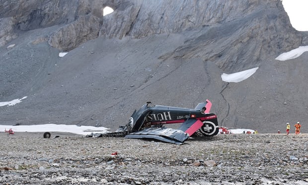 Swiss Alps plane crash leaves all 20 passengers and crew dead